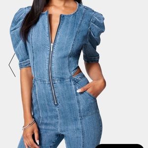 Denim jumpsuit
